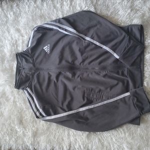 Big Boys Adidas Grey Jacket